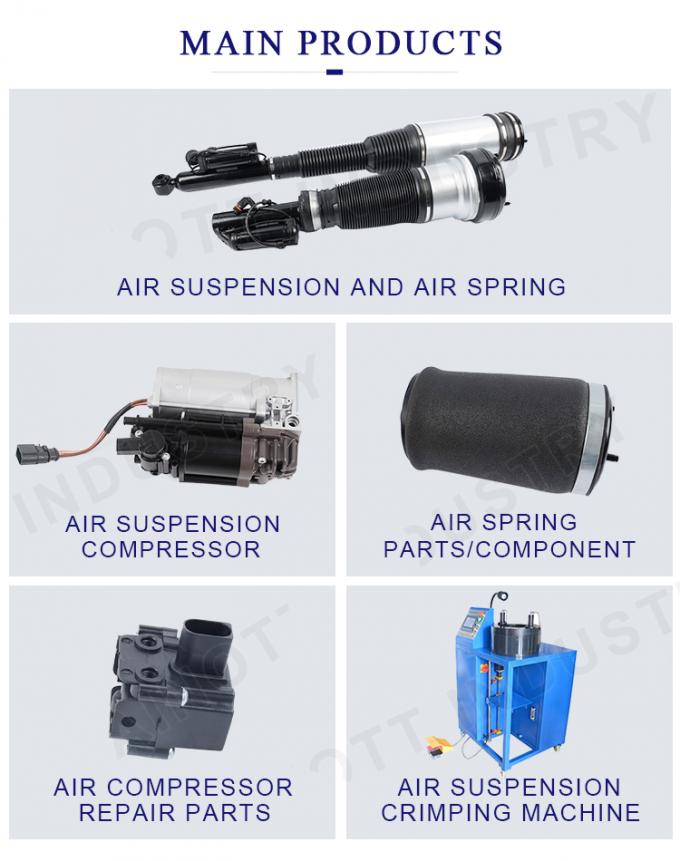 Pegas udara memproduksi air suspension bag untuk W164 GL / ML-Class ML350 GL450 suspensi udara bellow 1643206013