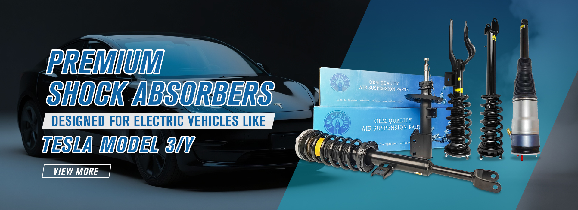 Kualitas Shock Suspensi Udara pabrik