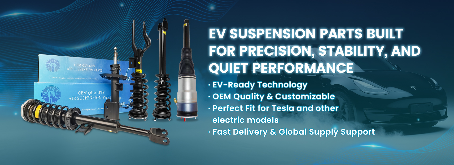 Kualitas Shock Suspensi Udara pabrik