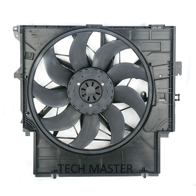 F25 600W Radiator Cooling Fan Perakitan Untuk BMW 3 Series Electric Engine Cooling Radiator Fan 17427560877