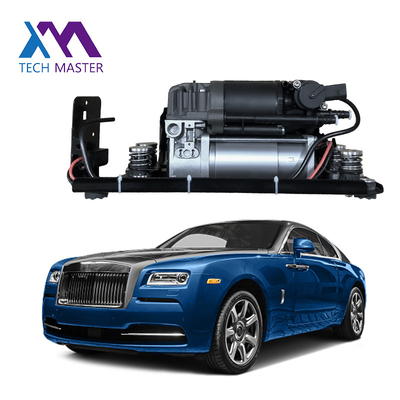 Pompa kompresor suspensi udara untuk Rolls-Royce Ghost Wraith baru dengan rangka dan blok katup 37206886059 37206850319