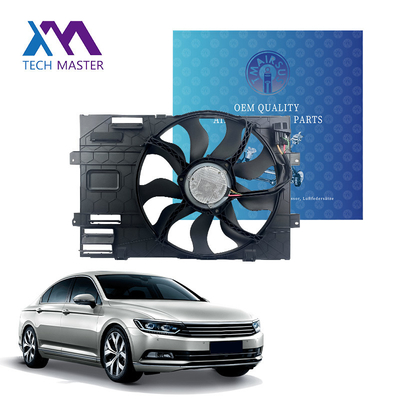 Kipas pendingin mobil untuk Volkswagen Metvey T5 T6 7E0121205A 600W 7E0121205B 850W Kipas pendingin memancarkan