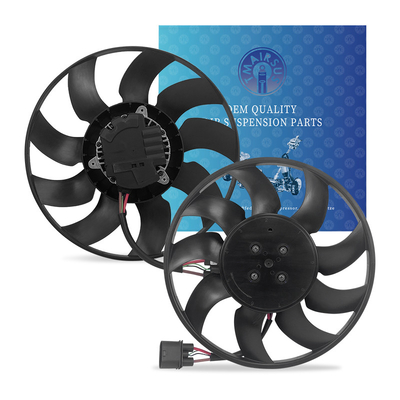 Tingkat 600W ISO TS15949 Sistem pendingin mesin mobil Kipas pendingin Untuk Volkswagen Touareg