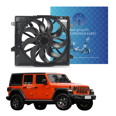 Penggemar radiator pendingin mesin mobil untuk Jeep Wrangler JL 2018-2022 Gladiator 68272755AC 68272755AB