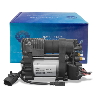 Air Compressor Pump Assembly Airmatic Parts Untuk Porsche Cayenne / Touareg 10-16 958698007A 95835890105