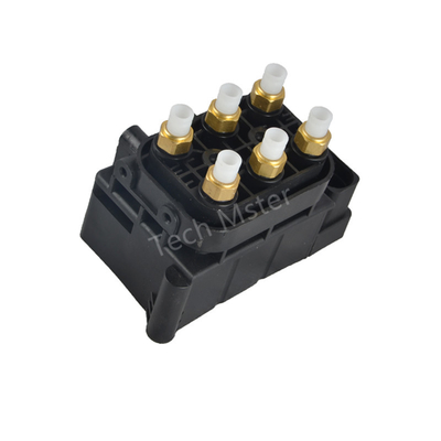 Q7 Touareg Cayenne Panamera Hitam Air Suspension Valve Block 97035815302 7P0698014 dengan Standar Tinggi