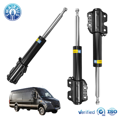 Pegas Udara Suspensi Pegas Koil Peredam Kejut Untuk Peredam Kejut Gandar Depan untuk Mercedes-Benz Sprinter W901 W902 W903 115906 9013202130