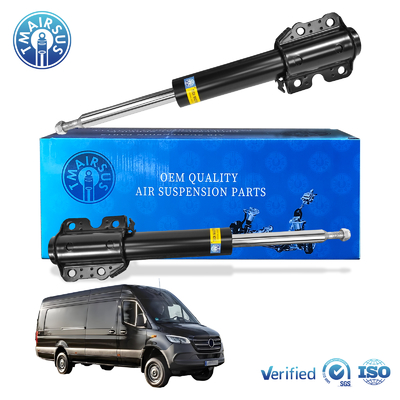 Pegas Udara Suspensi Pegas Koil Peredam Kejut Untuk Peredam Kejut Gandar Depan untuk Mercedes-Benz Sprinter W901 W902 W903 115906 9013202130