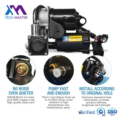 Pompa kompresor suspensi udara baru untuk Range Rover Sport L320 Hitachi Type LR015089 LR025111 LR072537 LR023964 Pompa+Relay