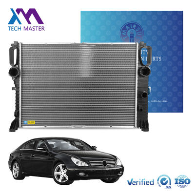 Premium Aluminium Radiator Fan Assembly OEM Standard Size Direct Replacement untuk Mercedes-Benz CLS500 2006