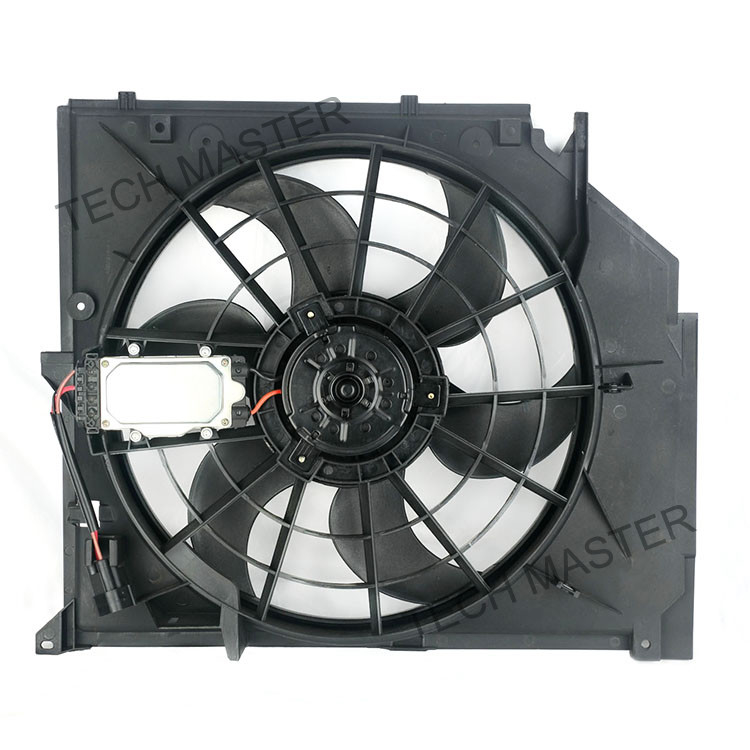 Garansi 2 Tahun Radiator Cooling Fan Shroud Untuk BMW E46 330CI 325i 325CI 323i 323CI 17111436259 17117547304