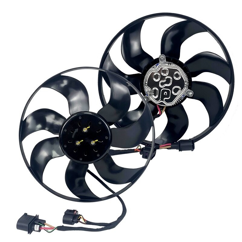 Motor kipas pendingin radiator untuk sistem pendingin mobil 7N0959455J Sesuai dengan ISO TS15949