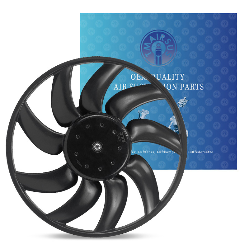 Baja Karet Aluminium Pendingin Fan Assembly Oem 8K0959455G Untuk Kinerja Dan Ketahanan