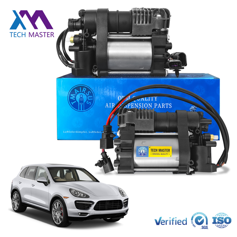 Sistem suspensi udara Bagian mobil untuk Porsche Cayenne Touareg Macan Hyundai Airmatic Pompa suspensi udara baru 95835890100 95835890101