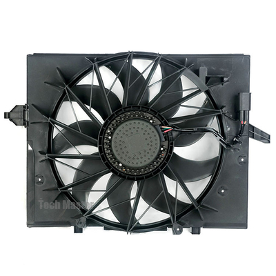 17427543282 17427514181 Kipas Pendingin Mobil untuk BMW Seri 5 E60 600W Radiator Kondensor Kipas Pendingin