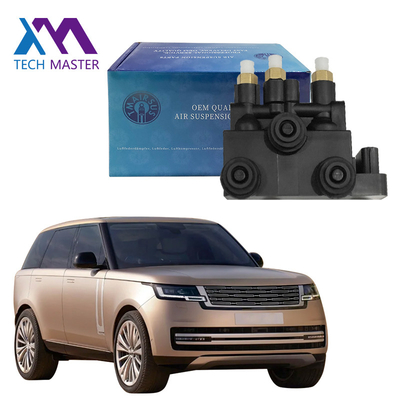 Blok katup solenoid suspensi udara depan LR070245 LR037081 Untuk Land Rover L405 L494 2012- L462 LR5 L560 Velar 2017-