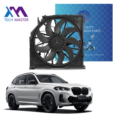 Kipas pendingin mobil plastik yang efisien dengan pilihan OEM untuk BMW E83 Sertifikasi ISO TS15949