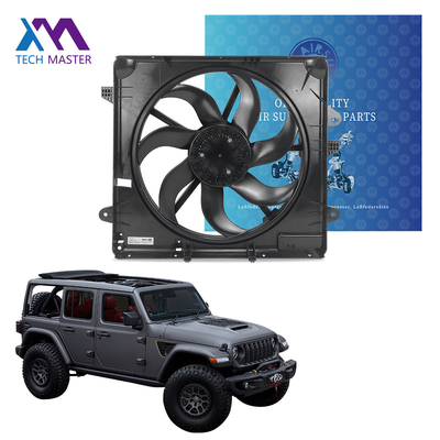Sistem pendinginan mesin mobil suku cadang ventilator radiator mesin mobil untuk Jeep Wrangler 68211602ABD 2010-2017