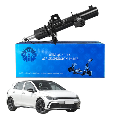 Front adjustable Shock Spring Assembly untuk VW Golf 6 Scirocco 2 Air Suspension Shock Strut Assembly
