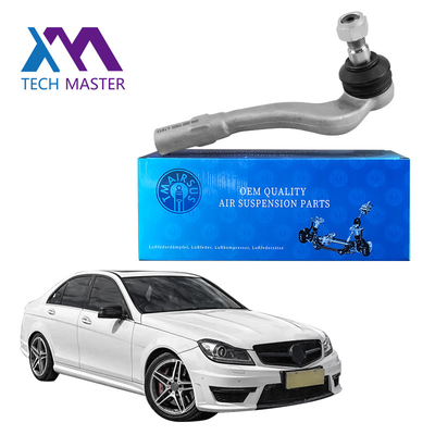 100% Tes Profesional Silver Tie Rod End untuk Mercedes Benz W204 Bagian Suspensi Otomotif Steering Outer Tie Rod 204301003